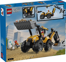 Load image into Gallery viewer, LEGO CIty Yellow Backhoe Loader 60480