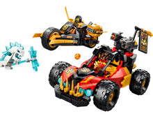 Load image into Gallery viewer, LEGO Ninjago Kai and Cole's Combiner Vehicles 71864