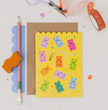 Load image into Gallery viewer, Gummy Bear Birthday Card