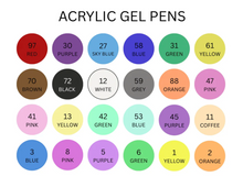 Load image into Gallery viewer, Life of Colour Acrylic Gel Pens