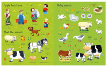 Load image into Gallery viewer, Usborne Farmyard Tales Poppy & Sam's Animal Sticker Book