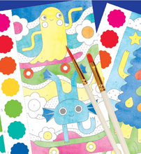 Load image into Gallery viewer, Petit Collage Paint by Number - Monsters