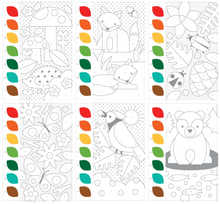 Load image into Gallery viewer, Petit Collage Paint by Number - Woodland