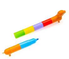 Load image into Gallery viewer, Rainbow Dachshund Markers