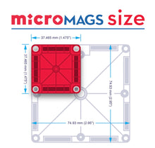 Load image into Gallery viewer, Micro Tiles Micro Mags Learn Letters