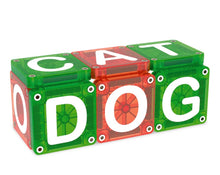 Load image into Gallery viewer, Micro Tiles Micro Mags Learn Letters