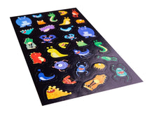 Load image into Gallery viewer, Monster Mayhem - glow in the dark stickers
