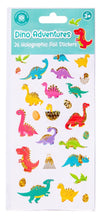 Load image into Gallery viewer, Dino Adventures - holographic foil stickers