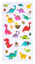 Load image into Gallery viewer, Dino Adventures - holographic foil stickers