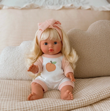 Load image into Gallery viewer, Peaches & Cream Doll Romper 34-38cm Doll