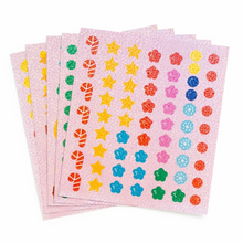 Load image into Gallery viewer, Christmas Sticker Sparkle Poster Activity Kit