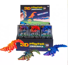 Load image into Gallery viewer, 3D Printed Sensory Crocodile - MDI