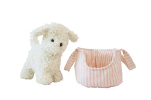 Load image into Gallery viewer, Alimrose Marshmallow the Puppy in Carrier