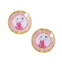 Load image into Gallery viewer, Pink Poppy Claris Woven Basket Tea Set