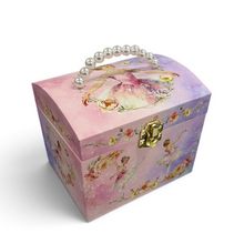 Load image into Gallery viewer, Ballerina Pearl Handle Music Box