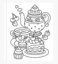 Load image into Gallery viewer, Easy Breezy Large Print Coloring Book Cozy & Comfy