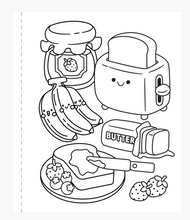 Load image into Gallery viewer, Easy Breezy Large Print Coloring Book Cozy & Comfy