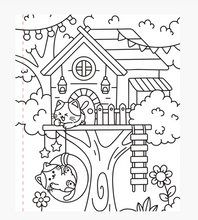 Load image into Gallery viewer, Easy Breezy Large Print Coloring Book Cozy & Comfy