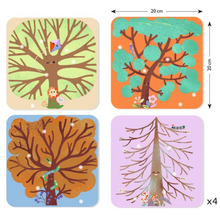 Load image into Gallery viewer, Through the Seasons with Fely Collage Stickers