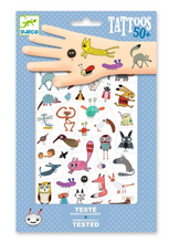 Load image into Gallery viewer, Djeco Little Critters Temporary Tattoos