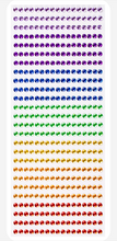 Load image into Gallery viewer, Rainbow Adhesive Gems