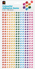 Load image into Gallery viewer, Colourful Adhesive Gems