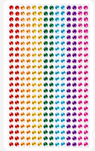 Load image into Gallery viewer, Colourful Adhesive Gems