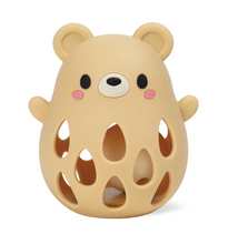 Load image into Gallery viewer, Tiger Tribe Silicone Rattle Bear