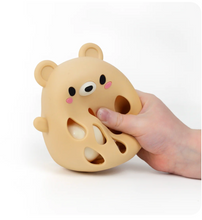 Load image into Gallery viewer, Tiger Tribe Silicone Rattle Bear