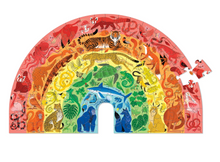 Load image into Gallery viewer, Crocodile Creek 100PC Shaped Puzzle Animals