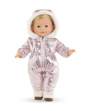 Load image into Gallery viewer, Corolle Metallic Pink Snow Suit