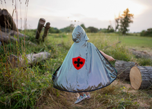 Load image into Gallery viewer, Great Pretenders Reversible Dragon/Knight Cape