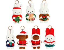 Load image into Gallery viewer, Miffy Blindbox Christmas Plush Keychain