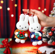 Load image into Gallery viewer, Miffy Blindbox Christmas Plush Keychain