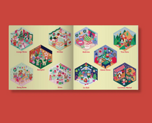 Load image into Gallery viewer, Snug Life Cosy Sticker Rooms Christmas