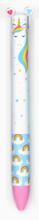 Load image into Gallery viewer, Twice As Nice 2 Colour Click Pen Rainbow