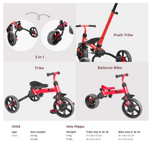 Load image into Gallery viewer, Velo Flippa Trike 4 in 1