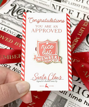 Load image into Gallery viewer, Nice List Member Badge