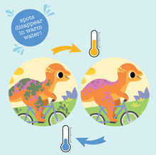 Load image into Gallery viewer, Tiger Tribe Bath Book Messy Dinosaurs