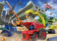 Load image into Gallery viewer, Ravensburger Construction Trucks 60 pieces
