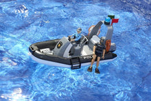 Load image into Gallery viewer, Bruder RAM 2500 Police Pick-Up & Tralier with Boat & 2 Figures