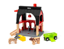 Load image into Gallery viewer, Brio Animal Barn 36012