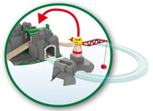 Load image into Gallery viewer, Brio Crane & Tunnel Mountain Set 33889