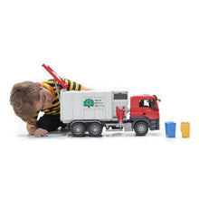 Load image into Gallery viewer, Bruder MAN TGS Side Loading Recycling Truck