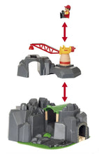Load image into Gallery viewer, Brio Crane & Tunnel Mountain Set 33889