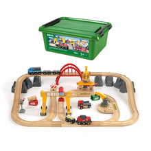 Load image into Gallery viewer, Brio Cargo Railway Deluxe Set 33097