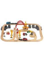 Load image into Gallery viewer, Brio Cargo Railway Deluxe Set 33097