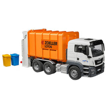 Load image into Gallery viewer, Bruder Man TGS Garbage Truck Rear Loading