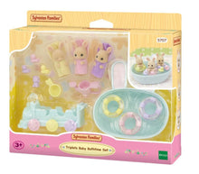 Load image into Gallery viewer, Sylvanian Families Triplets Baby Bathtime Set