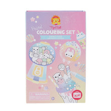 Load image into Gallery viewer, Tiger Tribe Pastel Colouring Set - Kawaii Cafe Set